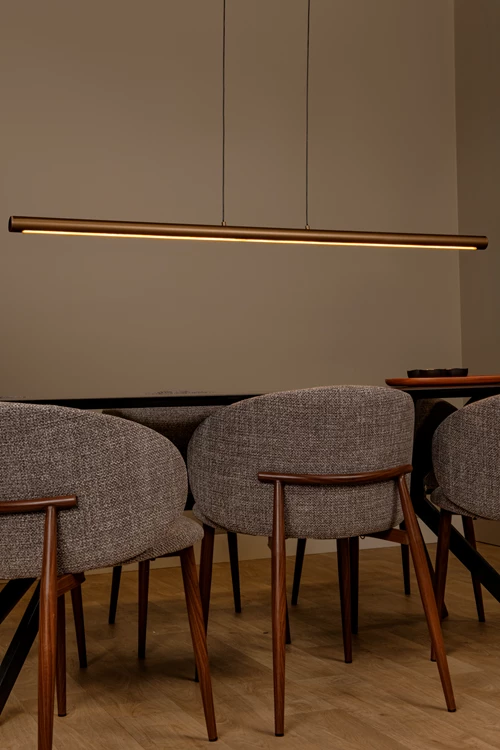 Lucide GRIFFITH - Pendant light - LED Dim. - CCT - 1x33W 2700K/4000K - Bronze | Premium - atmosphere 1